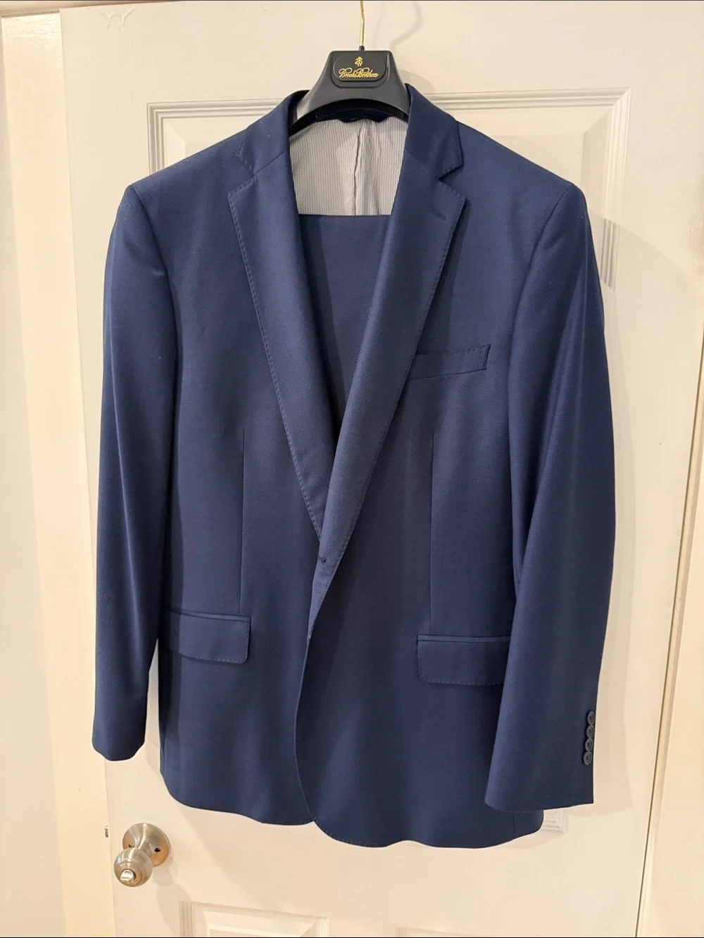 Brooks Brothers Navy Blue Men's Suit Jacket